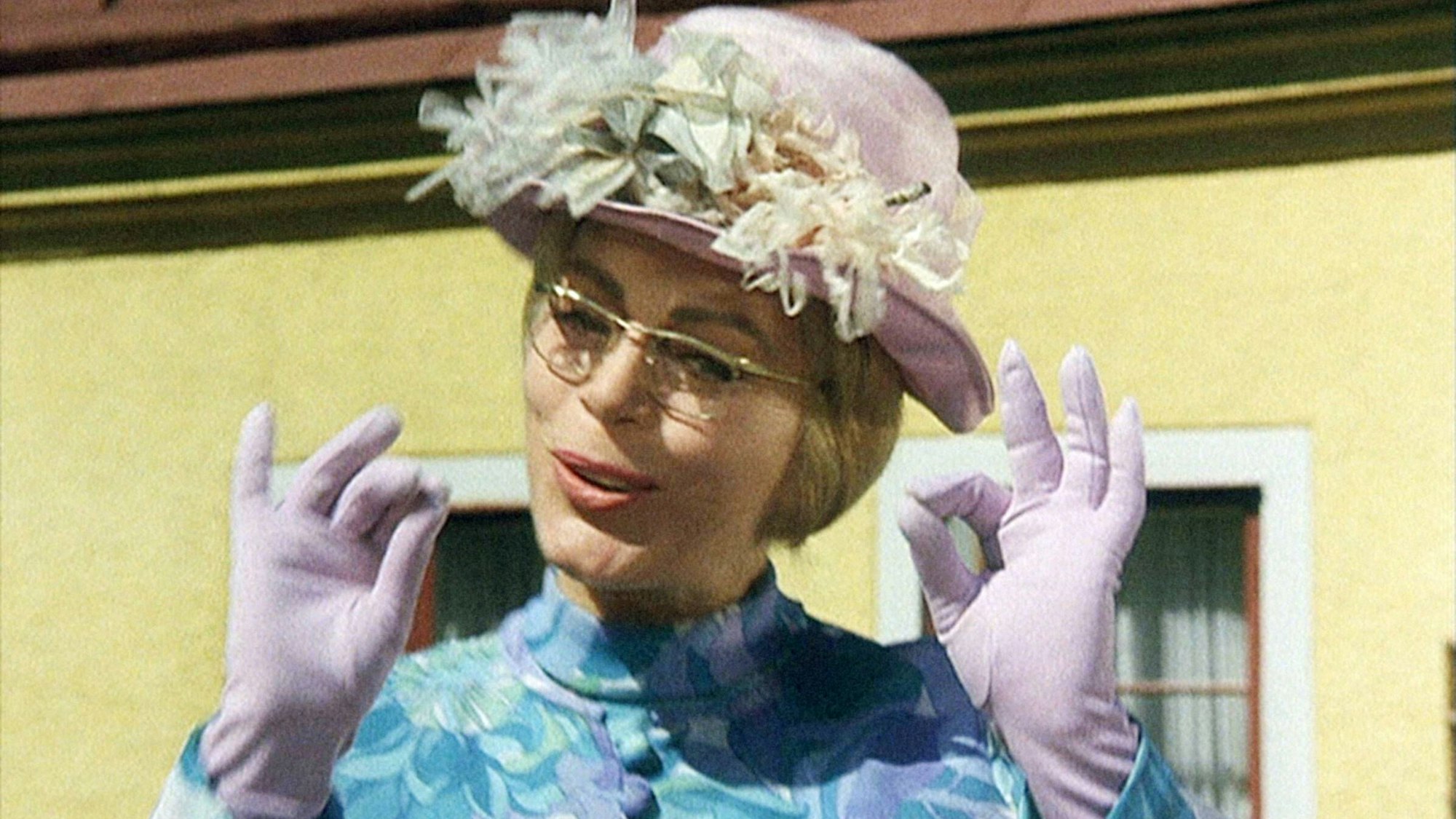 Margot Trooger spielte das Fräulein Prysselius alias „Prusseliese“.