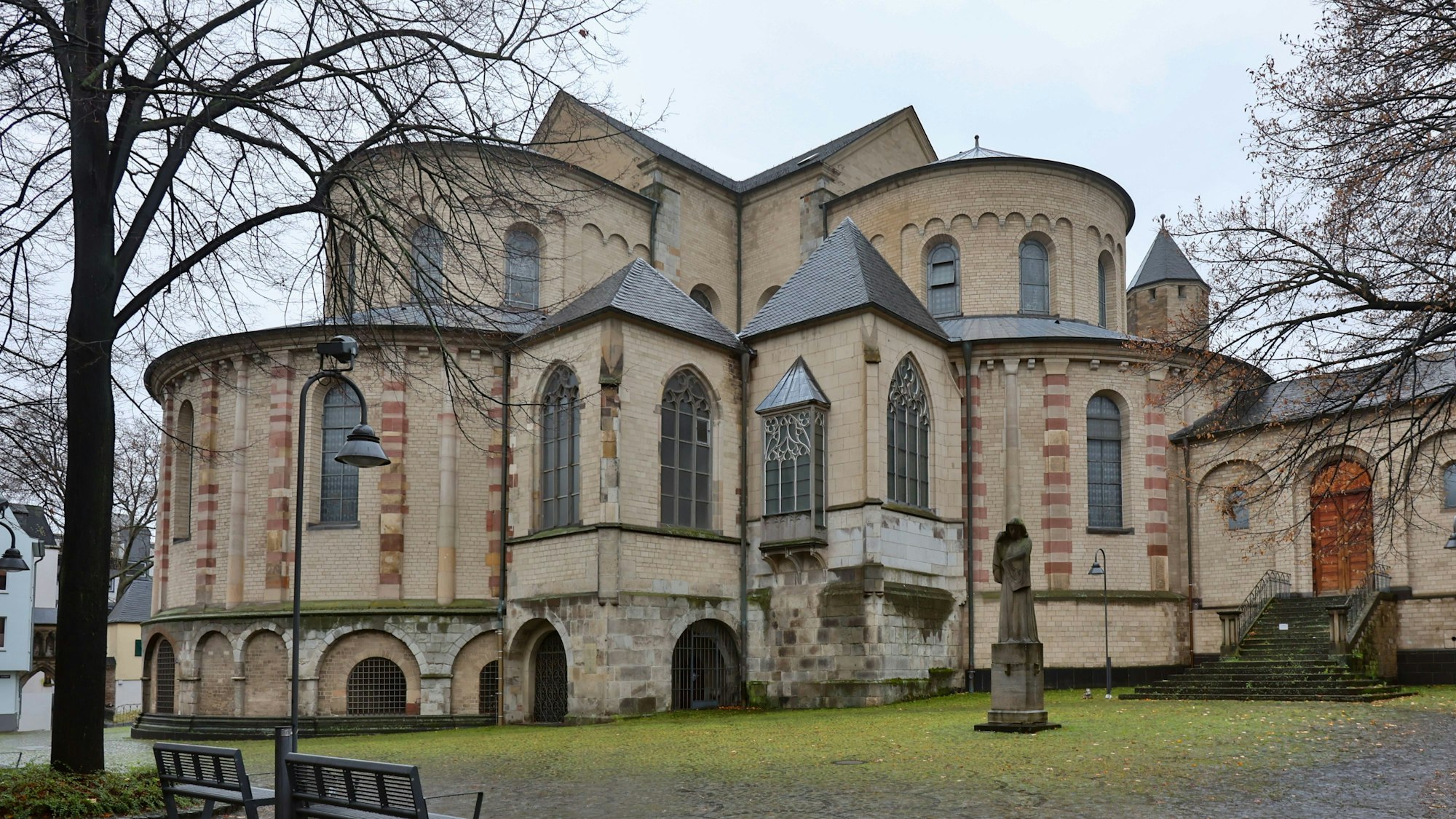 Die Kirche Sankt Maria im Kapitol in der Kölner Altstadt.