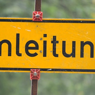 Umleitungen sind eingerichtet.
