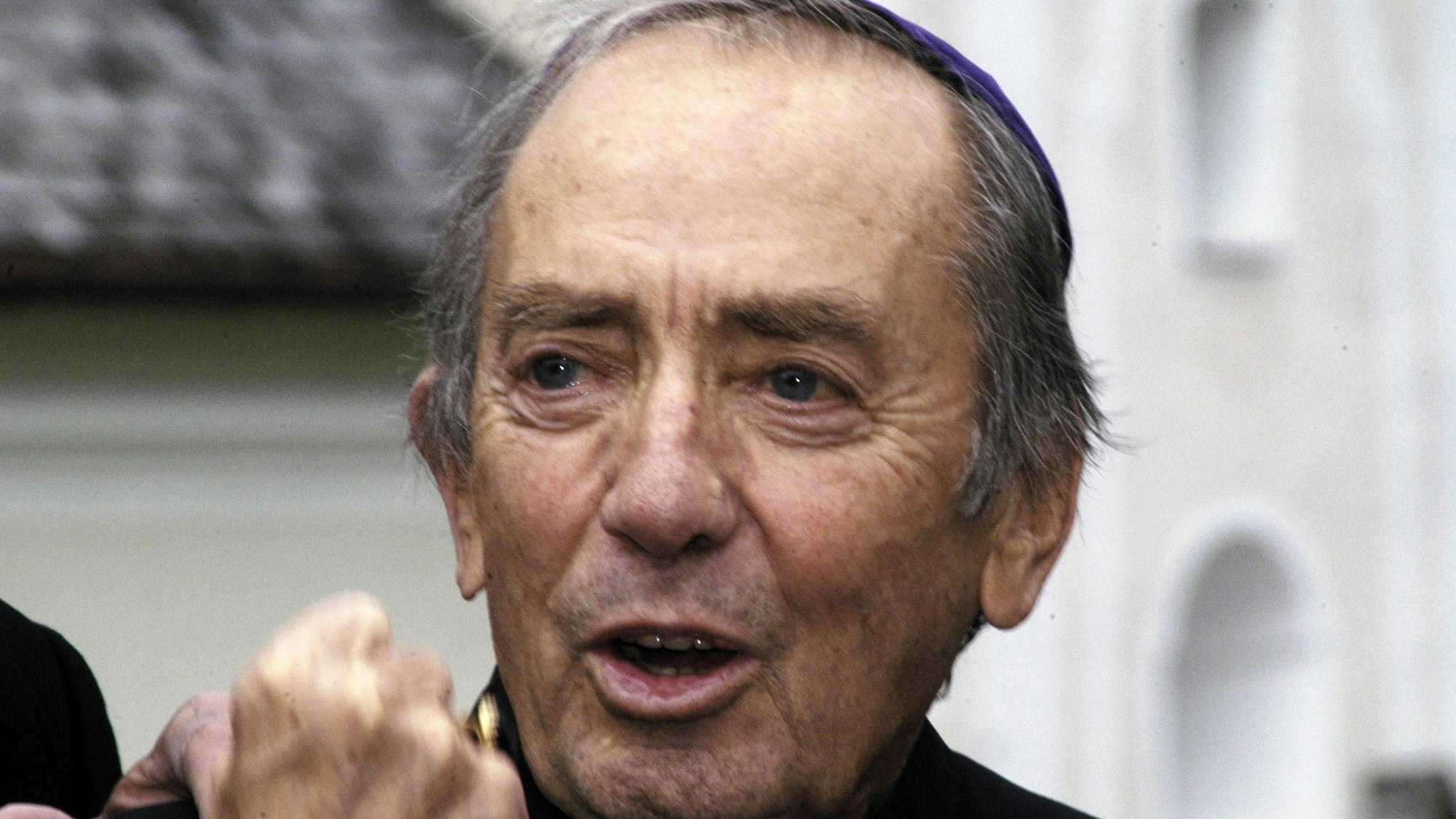 Der große Hans Clarin stand bis zuletzt vor der Film- und Fernsehkamera.