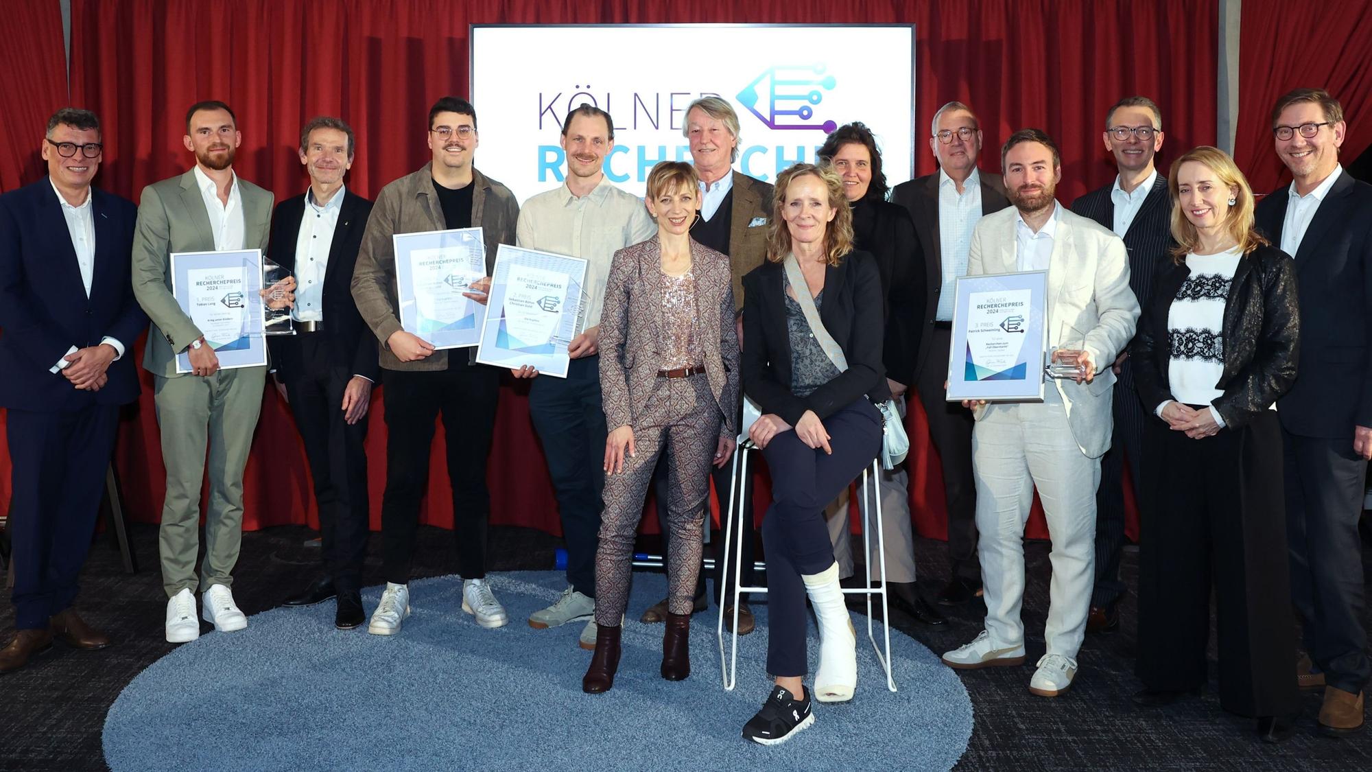 25.11.2024
Köln:
Preisverleihung zum Kölner Recherchepreis, einer Veranstaltung des Kölner Stadt-Anzeigers.
Foto: Martina Goyert