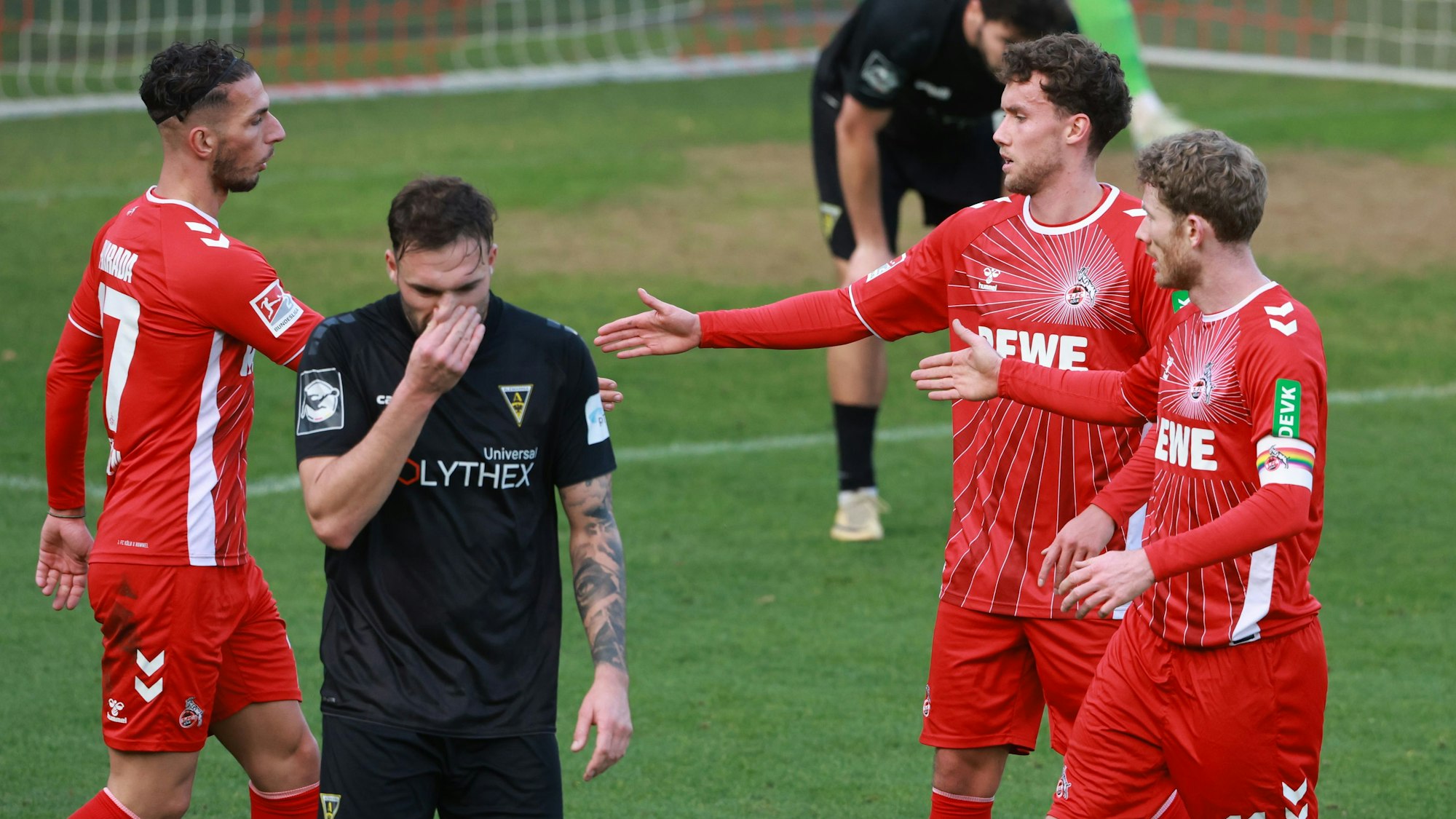 Luca Waldschmidt traf am Dienstag im Test des 1. FC Köln zum 1:0 gegen Alemannia Aachen.