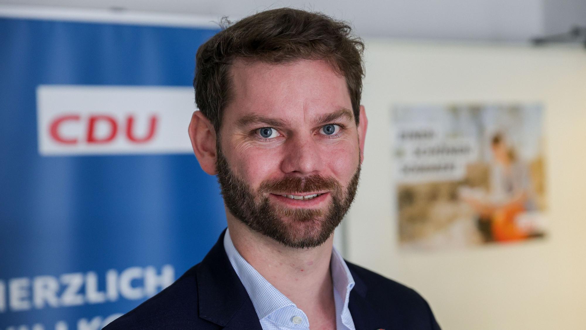 Der kommissarische Vorsitzende Florian Braun.