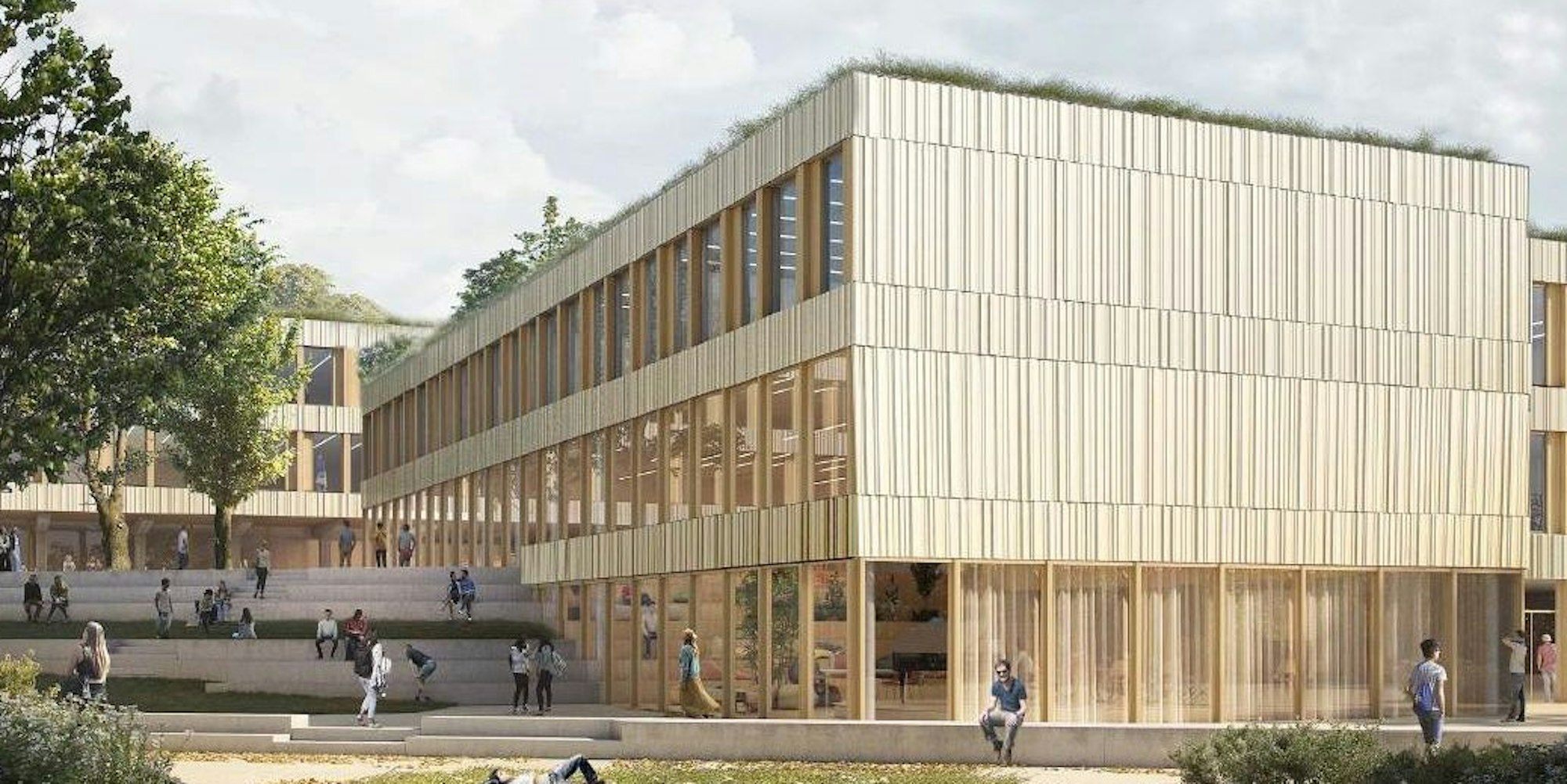 Eine Visualisierung zeigt das modernisierte Siebengebirgsmuseum.