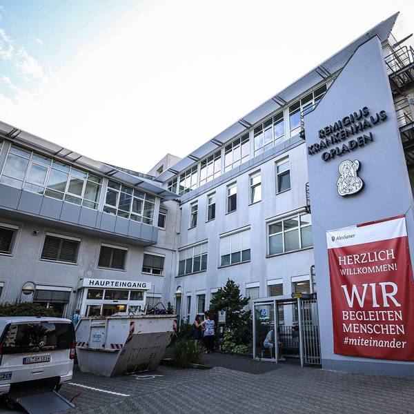 Das Remigius-Krankenhaus in Opladen
