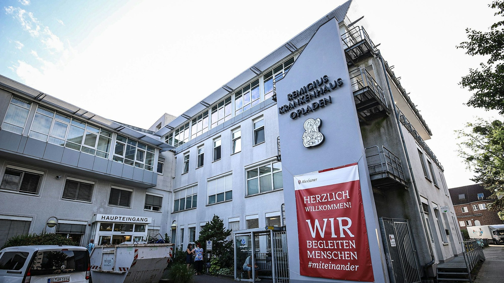 Das St. Remigius Krankenhaus in Opladen.
