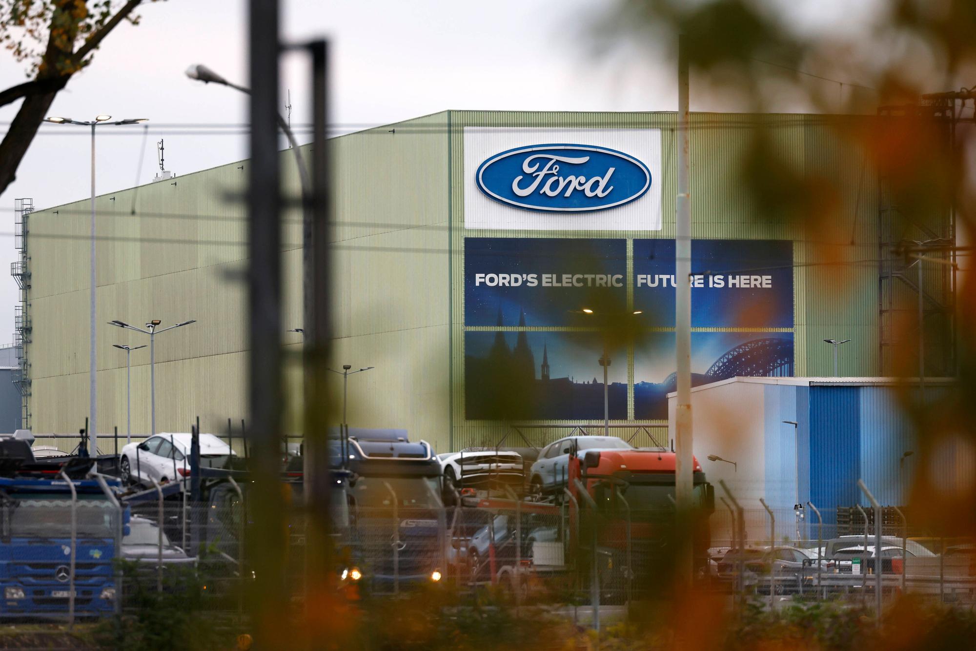 Die Ford-Werke in Köln-Niehl