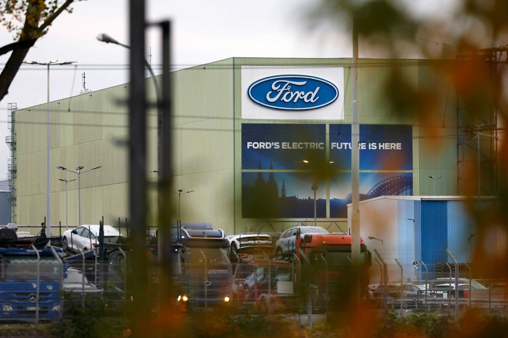 Die Ford-Werke in Köln-Niehl