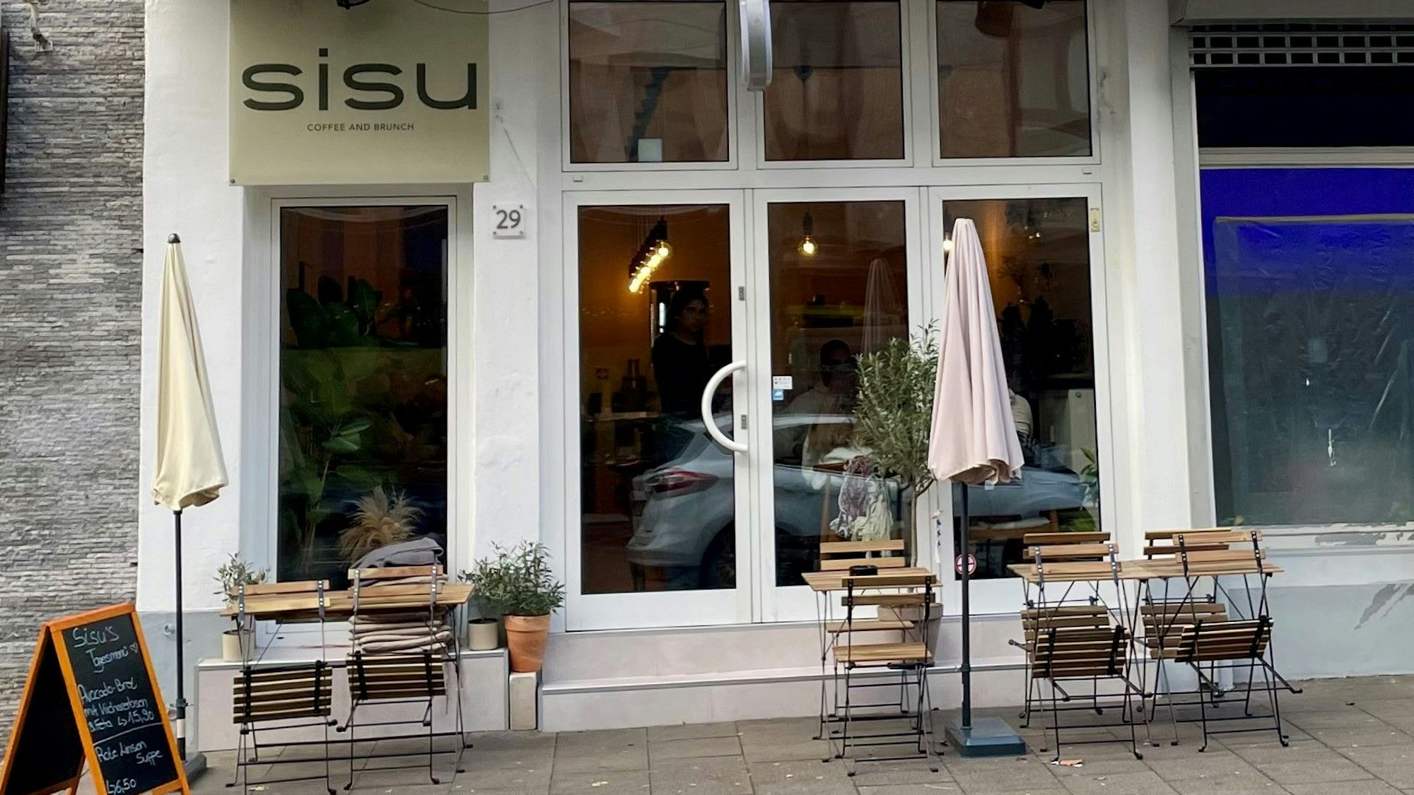 Das Café Sisu von außen.
