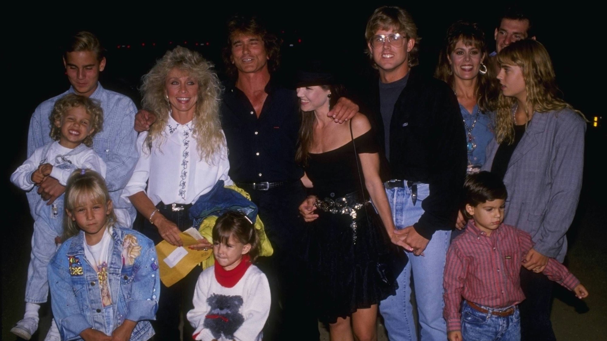 Eines der letzten Fotos zu Lebzeiten von Michael Landon wurde 1991 mit seiner Familie aufgenommen.