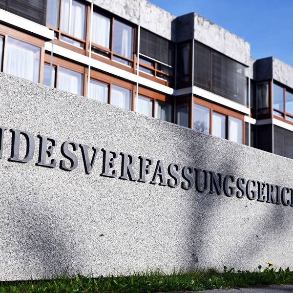 Das Bundesverfassungsgericht in Karlsruhe.