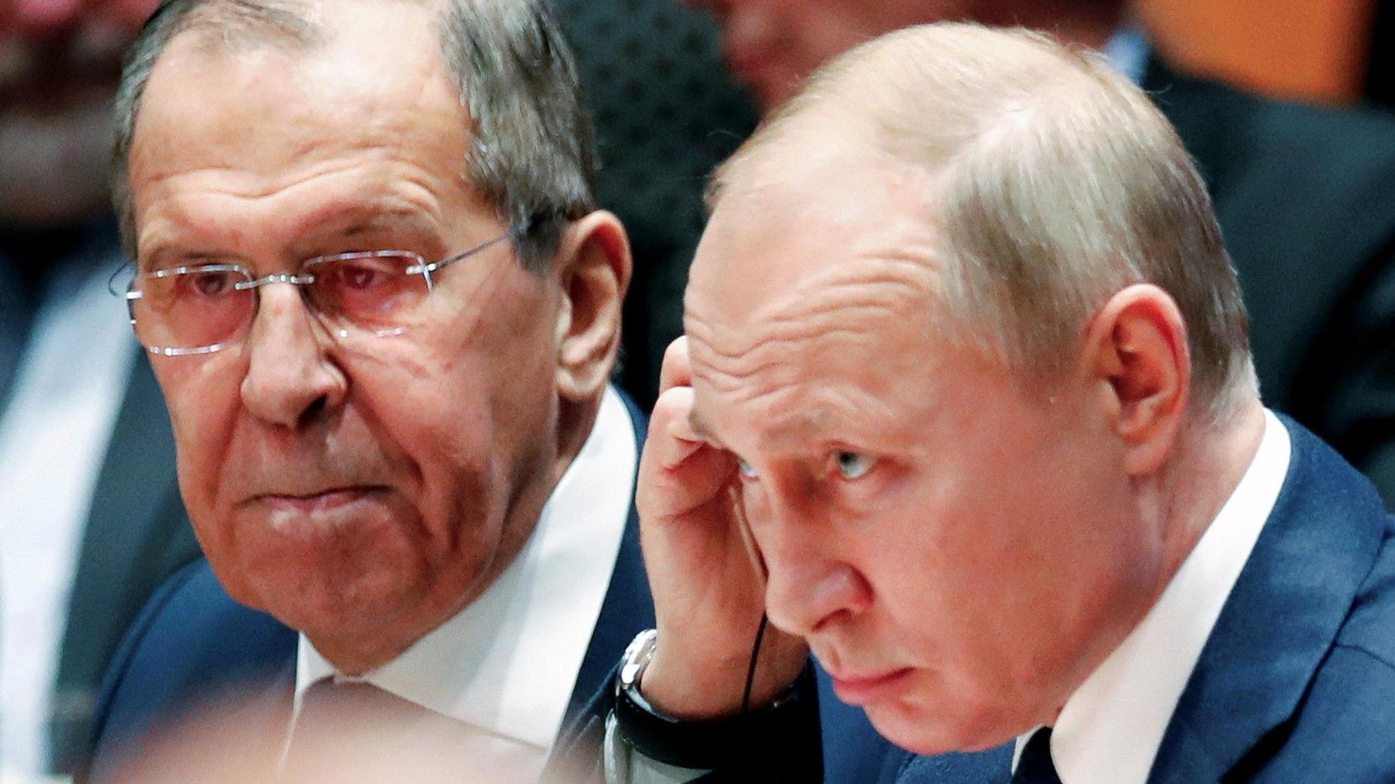 Sergej Lawrow und Wladimir Putin. (Archivbild)