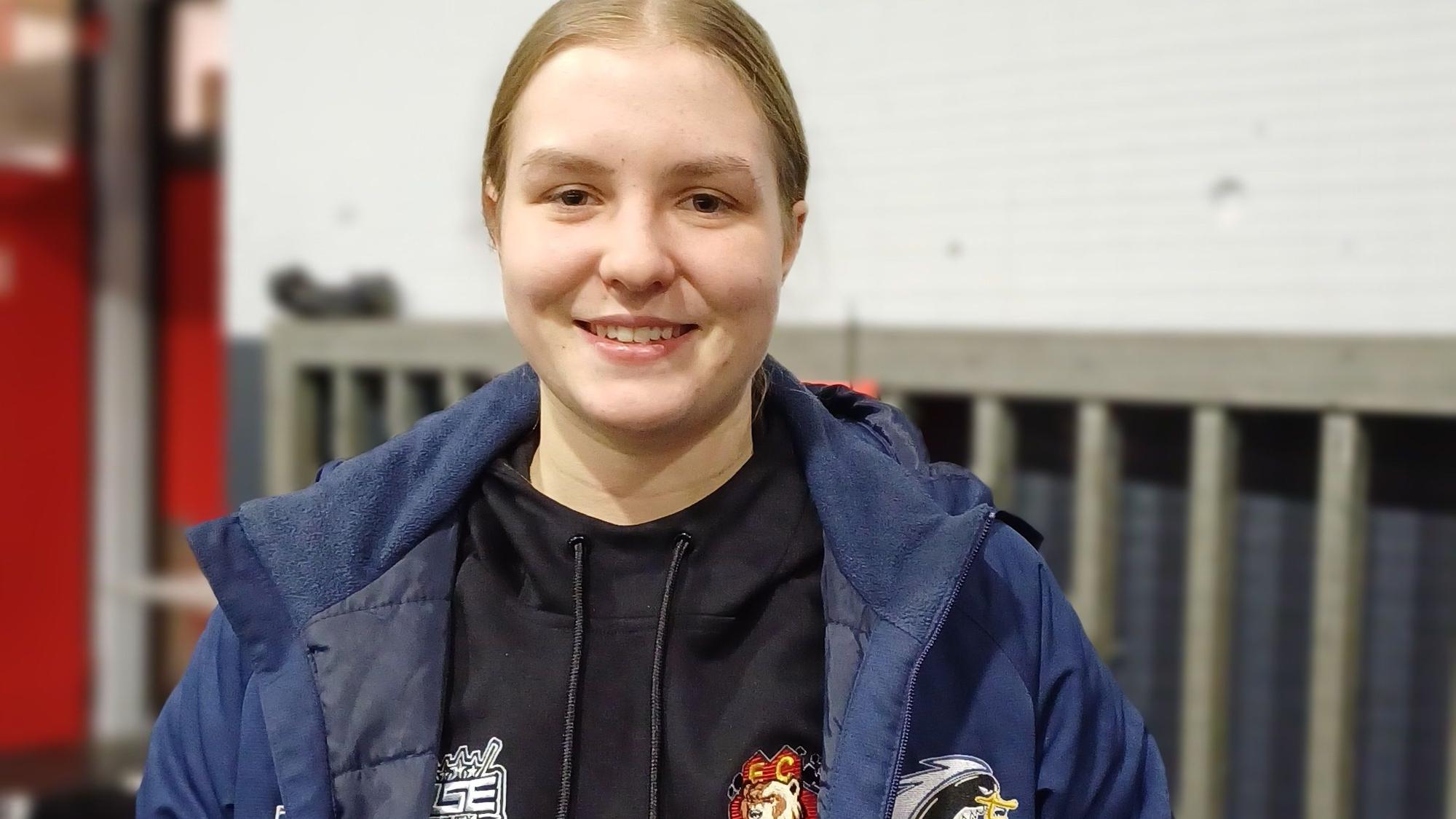 Leonie Haas im Porträt.