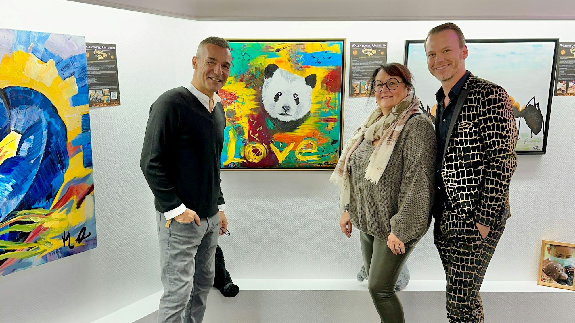 Bei der Vorstellung: (v.l.) Erol Sander, Karla Brandenburg und Christian Ehrlich