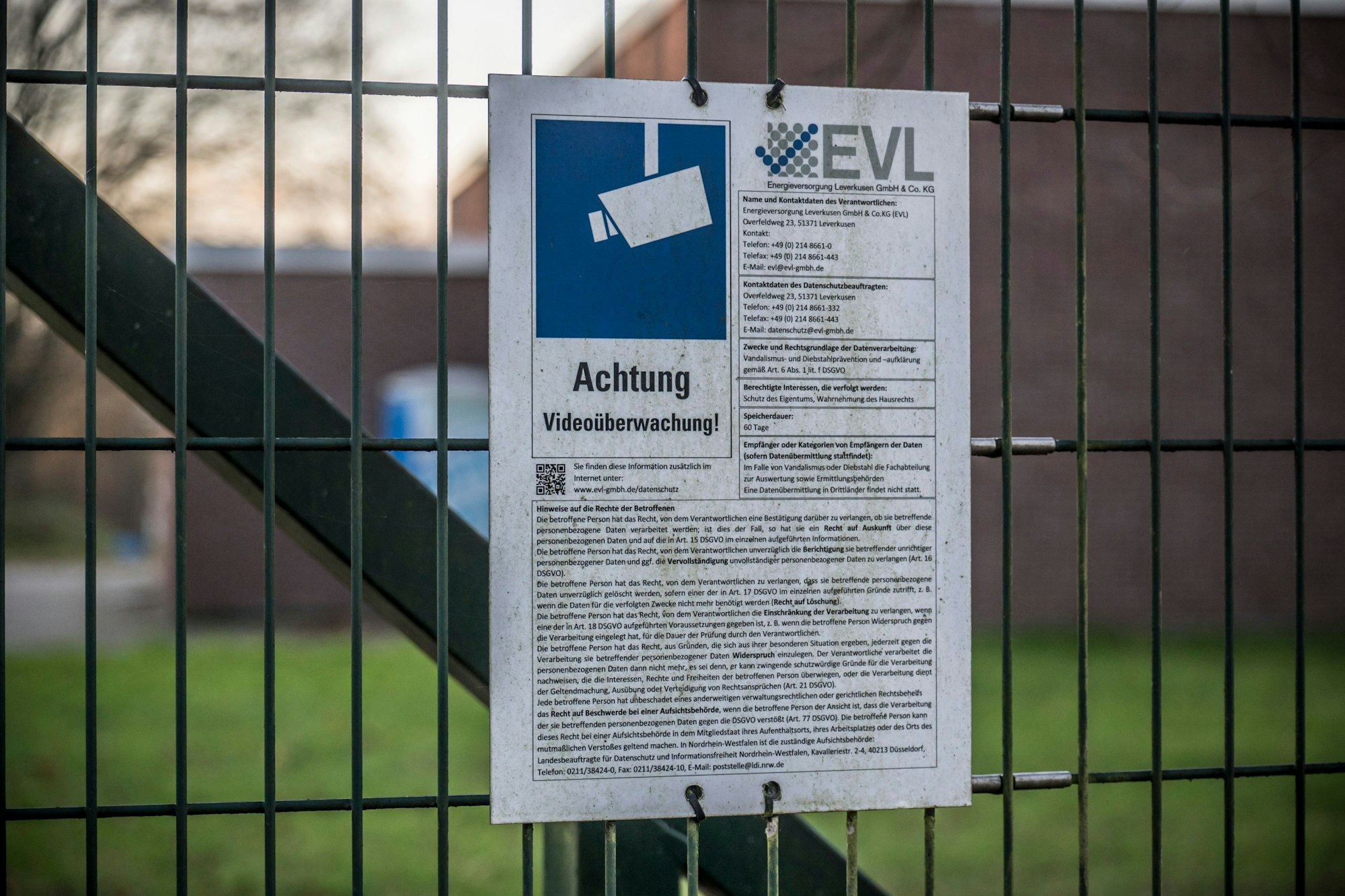 Im Friedenspark in Rheindorf: Das Wasserwerk Foto: Ralf Krieger