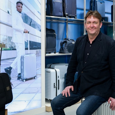 26.11.2024, Köln: Samsonite eröffnet neues Ladengeschäft auf der Ehrenstraße.
Im Bild Dirk Schmidinger.
General Manager Deutschland.
copyright Michael Bause