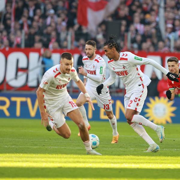 Damion Downs hatte die Partie gegen Hannover noch in eine Führung für den 1. FC Köln gedreht.