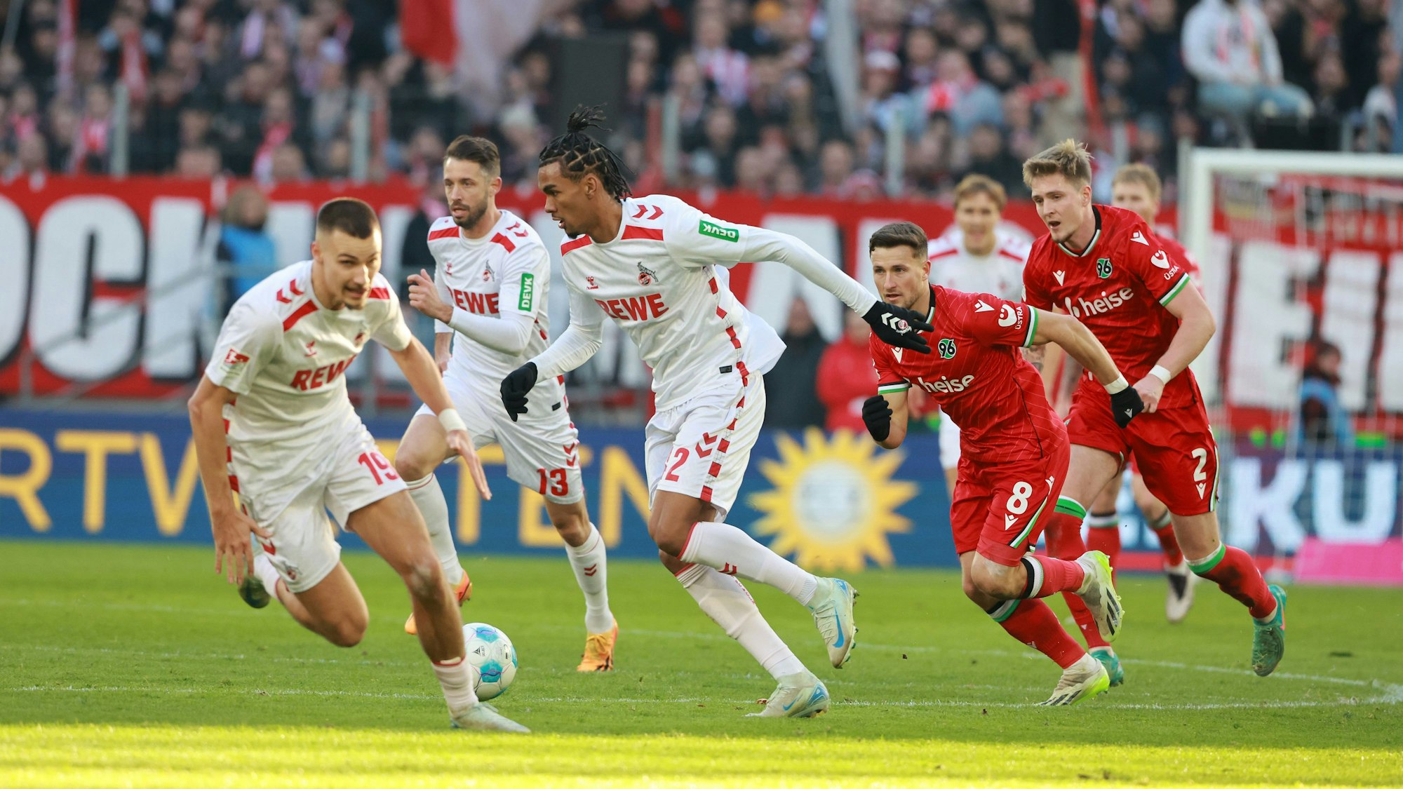Damion Downs hatte die Partie gegen Hannover noch in eine Führung für den 1. FC Köln gedreht.