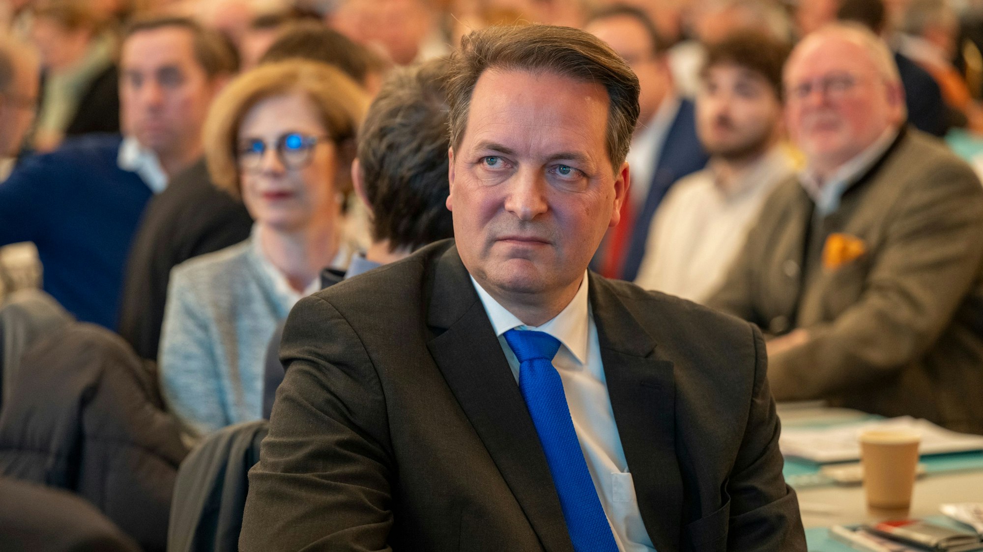 „Diese Frage stellt sich jetzt nicht“: CDU-Parteichef Karl Mandl wollte am Samstag nich darüber reden, ob er erneut als OB-Kandidat antritt.