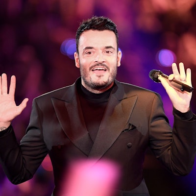 Giovanni Zarrella in einer Fernsehshow.