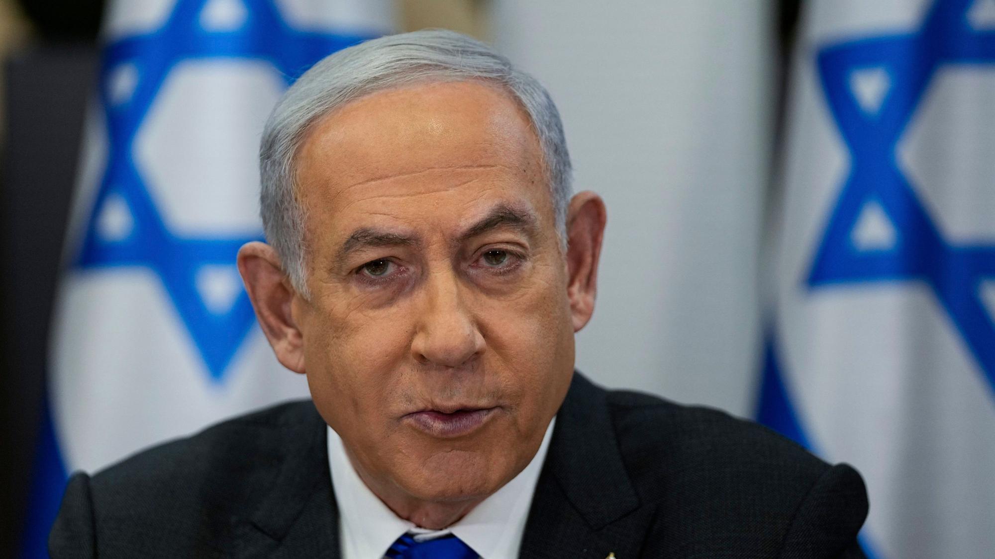 Benjamin Netanjahu, Ministerpräsident von Israel.