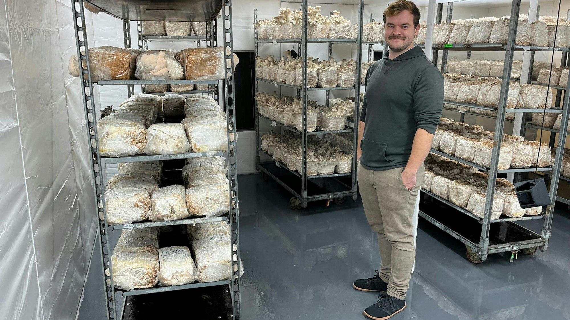 Pilzling-Geschäftsführer Christian Vetter