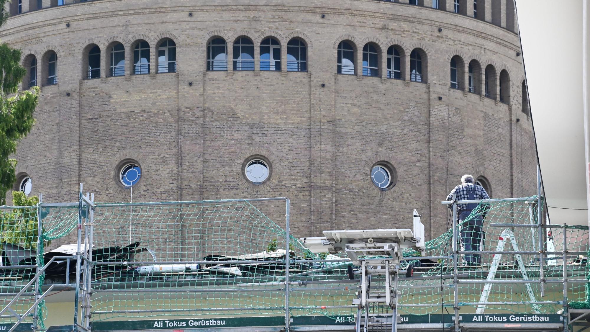 Das Umspannwerk Unterwerk Mitte auf Großer Griechenmarkt.