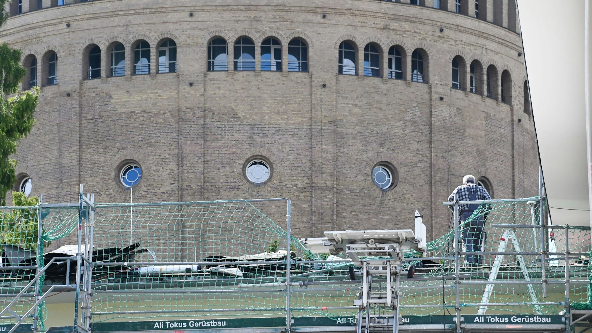 Das Umspannwerk Unterwerk Mitte auf Großer Griechenmarkt.