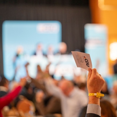 Eine Mitgliederversammlung der CDU im vergangenen Jahr.