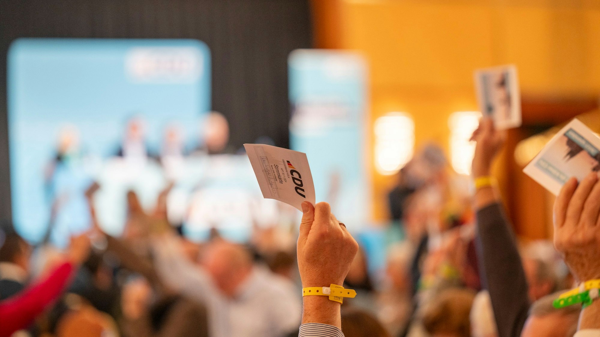 Eine Mitgliederversammlung der CDU im vergangenen Jahr.