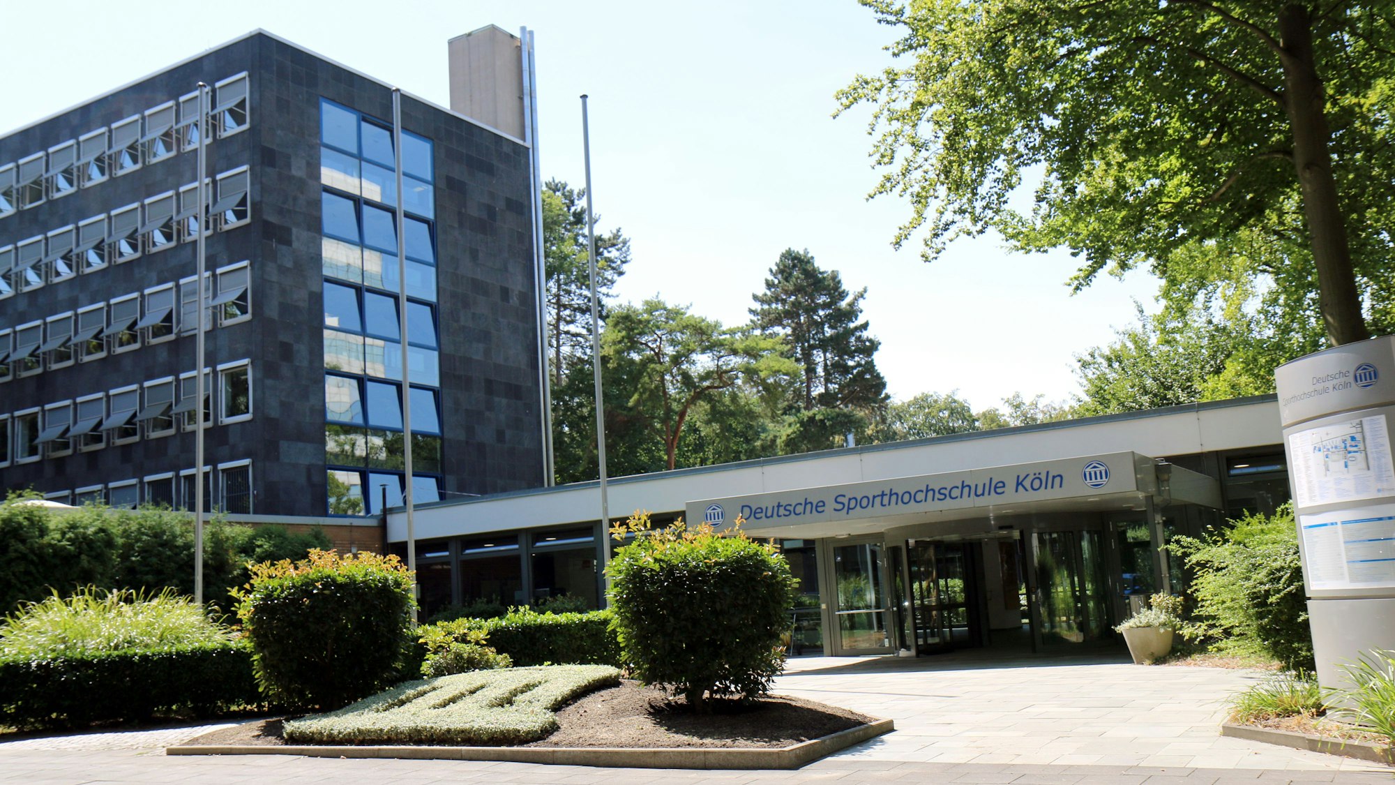 Das Bild zeigt die Sporthochschule Köln. (Archivbild)