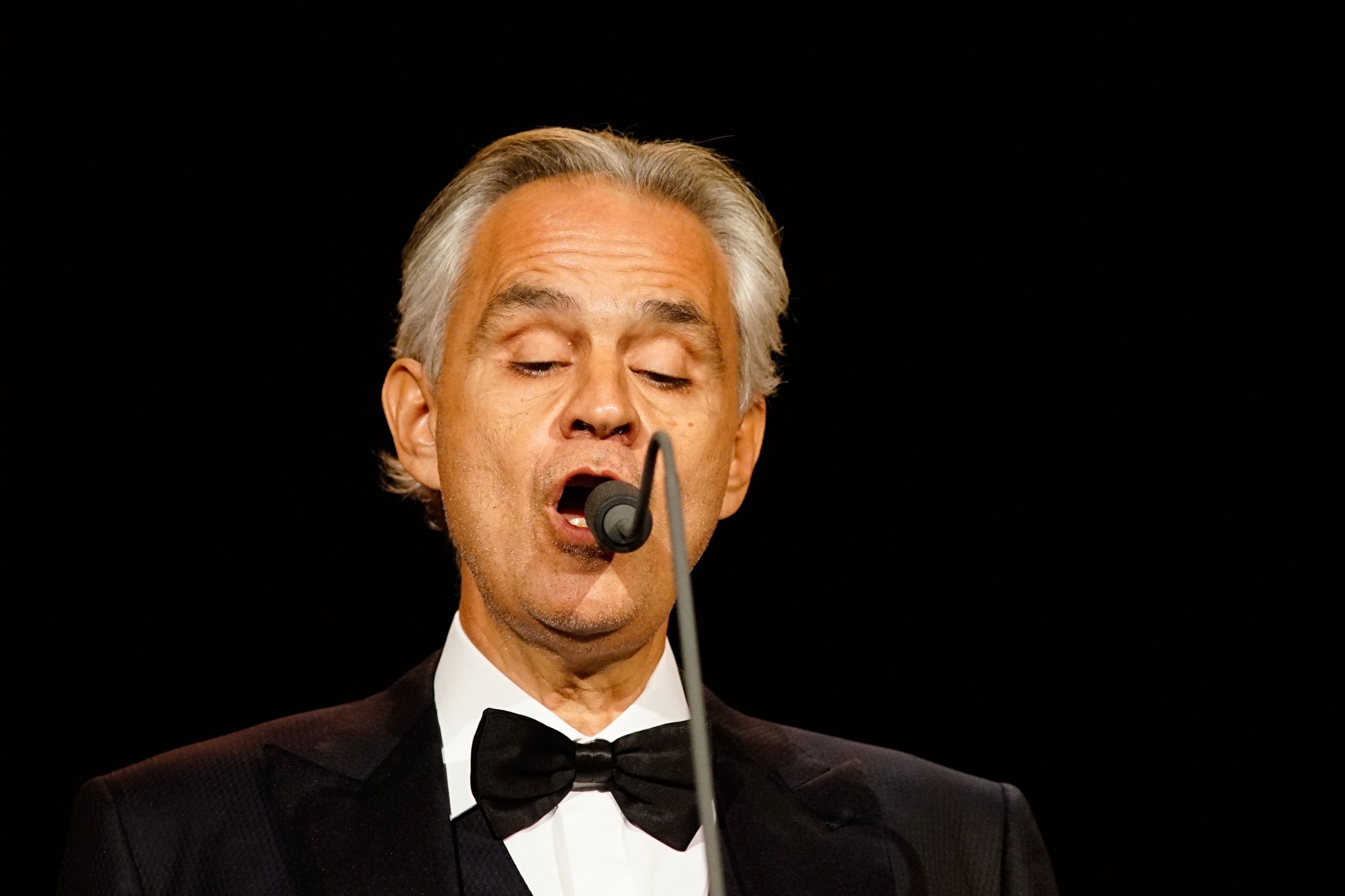 Andrea Bocelli bei einem Auftritt im Römischen Theater
