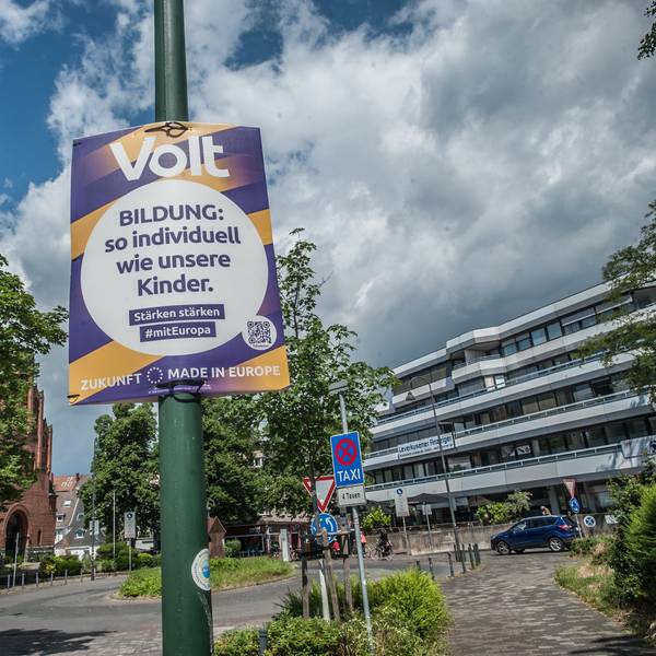 Zur Landtagswahl 2022 trat Volt an.