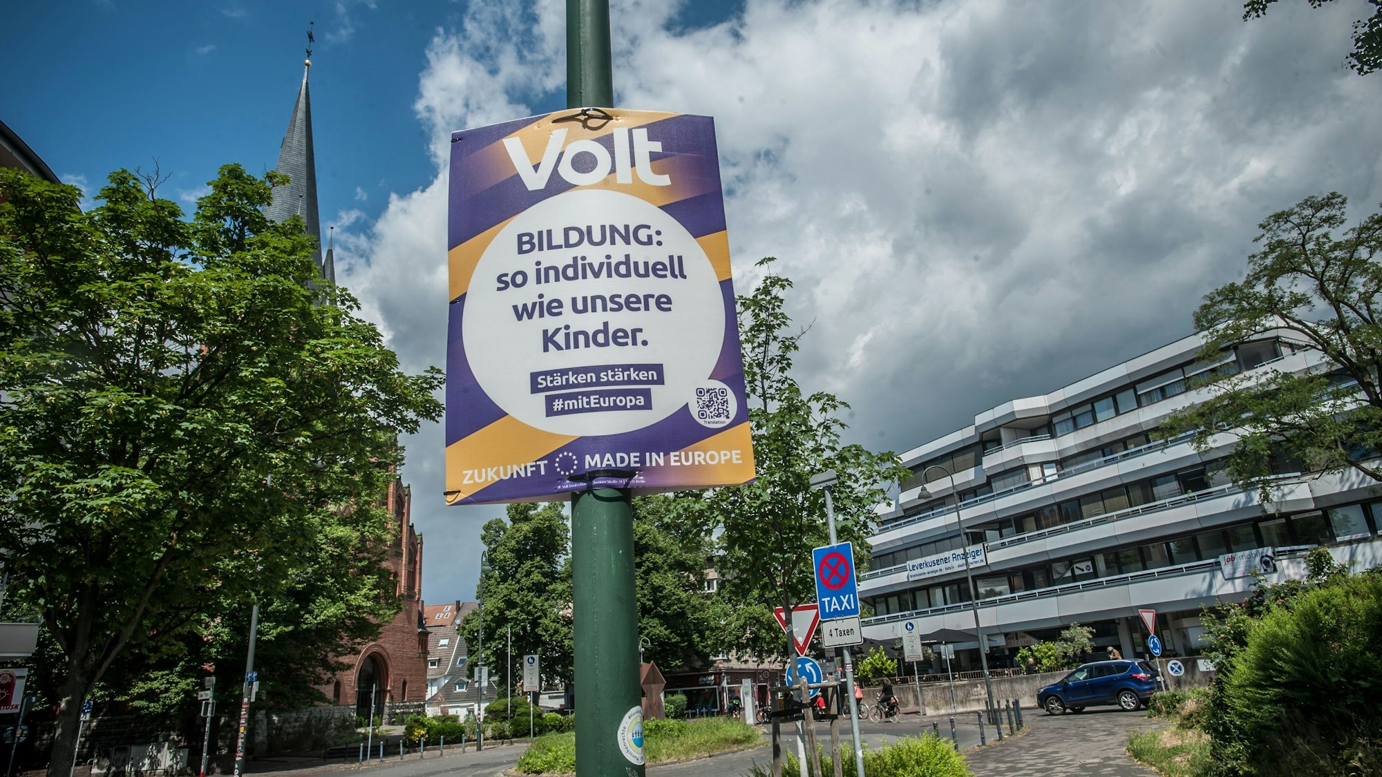 Zur Landtagswahl 2022 trat Volt an.