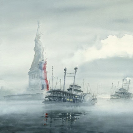 Seite aus dem Comic "Liberty" Splitter Verlag