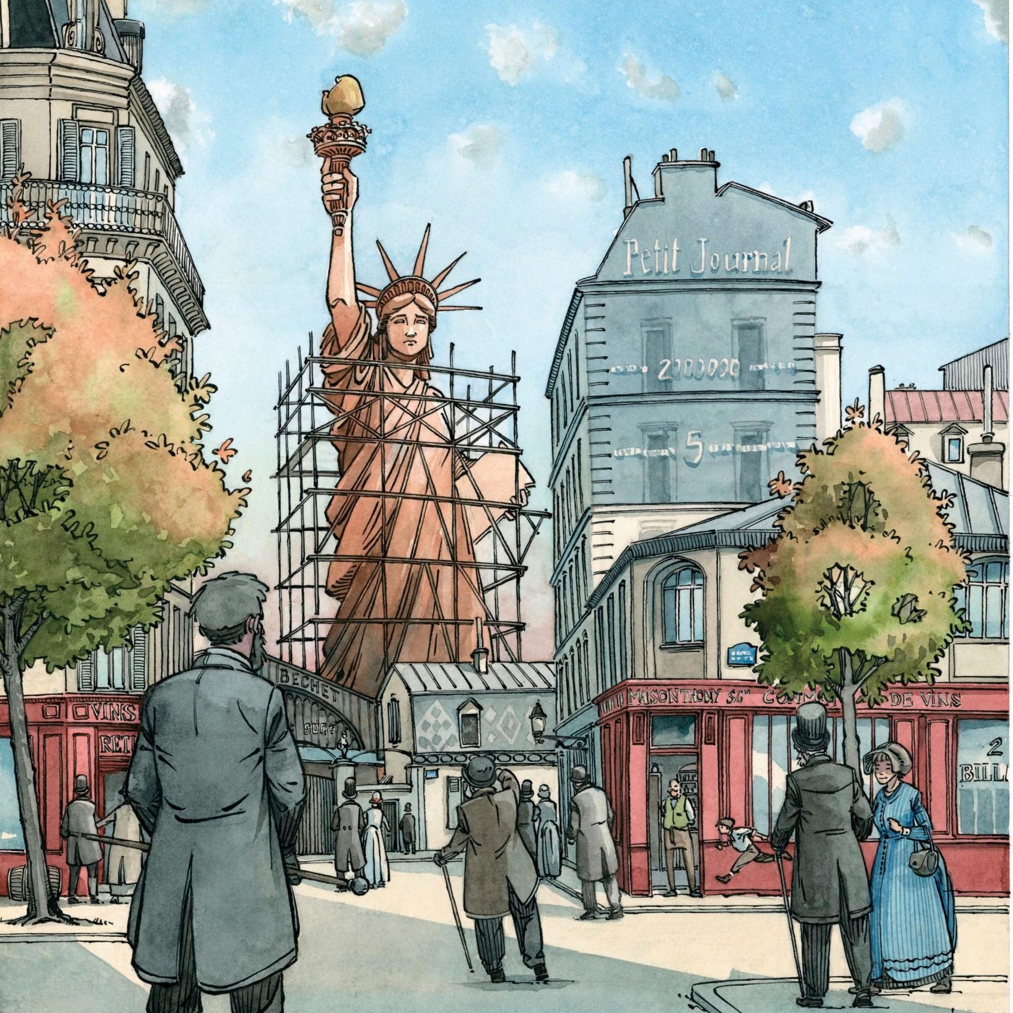 Seite aus dem Comic "Liberty" Splitter Verlag