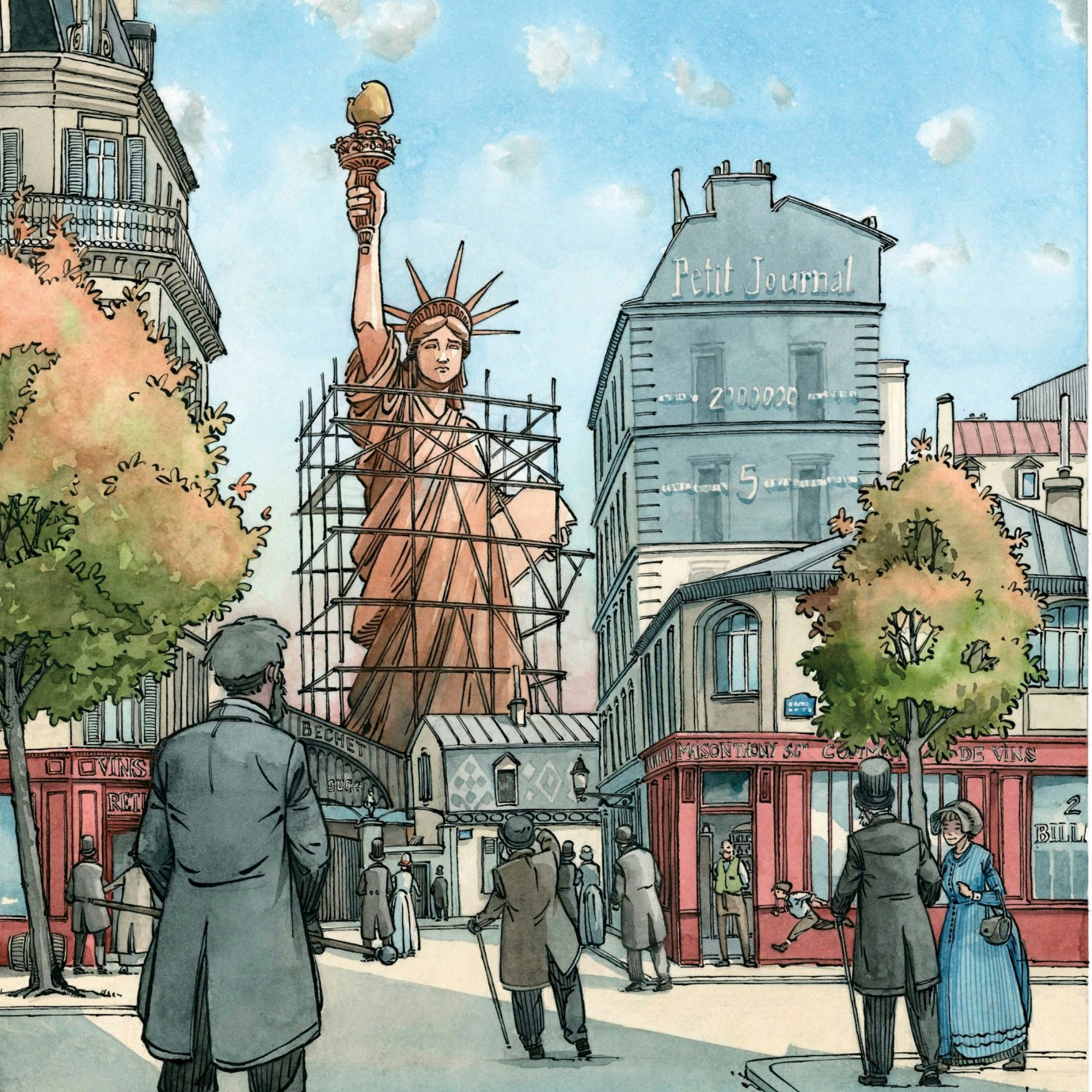 Seite aus dem Comic "Liberty" Splitter Verlag