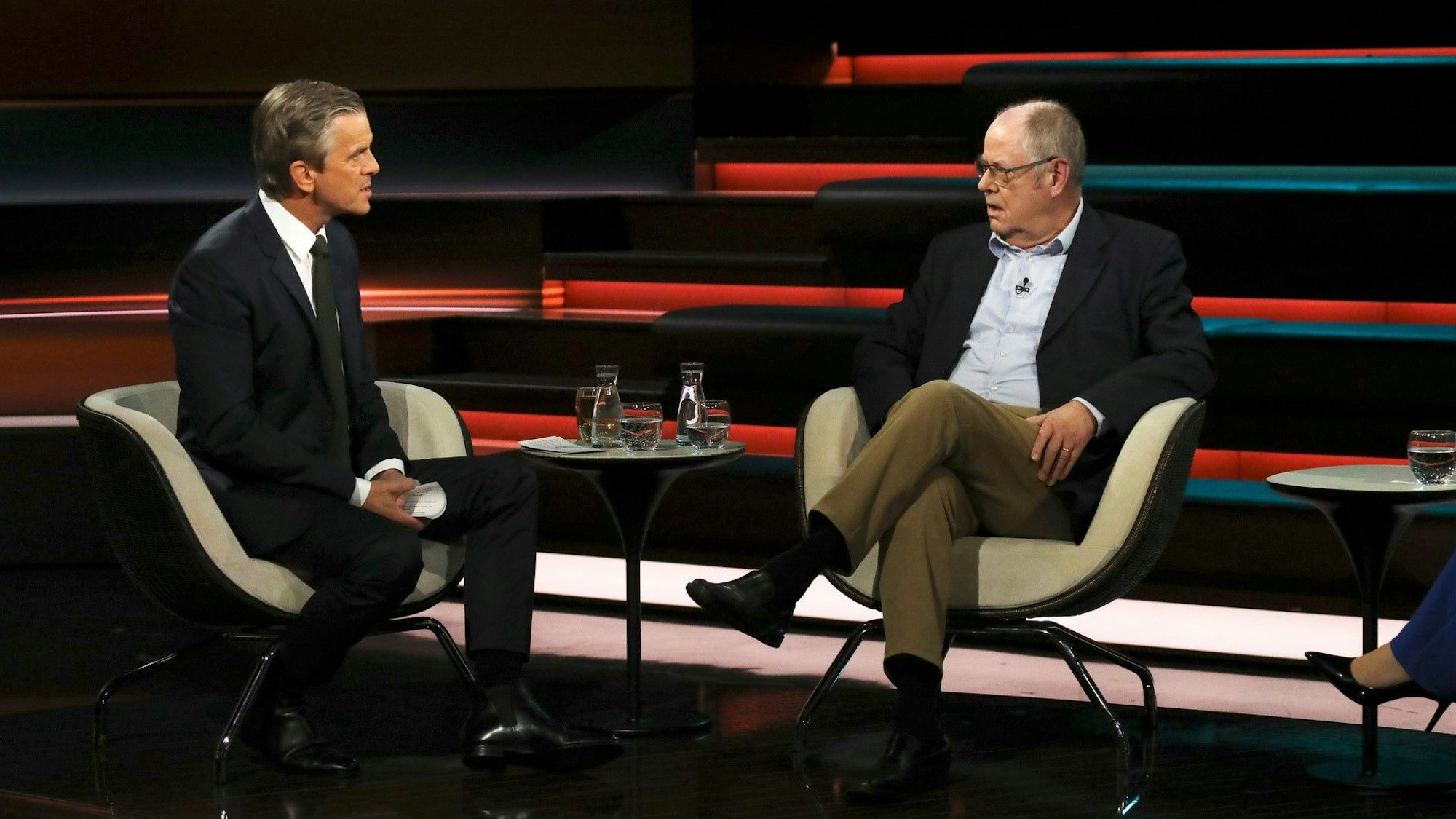 "Markus Lanz - Sendung vom 03.12.2024": Markus Lanz, Peer Steinbrück