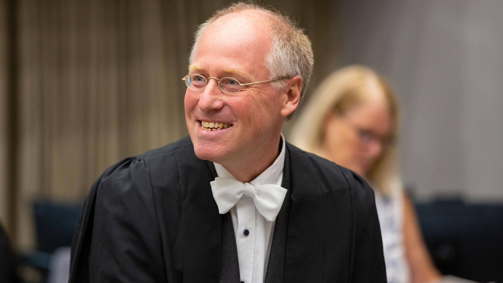 Der Kölner Straf- und Völkerrechtler Claus Kreß, Berater des Anklägers am Internationalen Strafgerichtshof IStGH und Ad-hoc-Richter am Internationalen Gerichtshof IGH in Den Haag