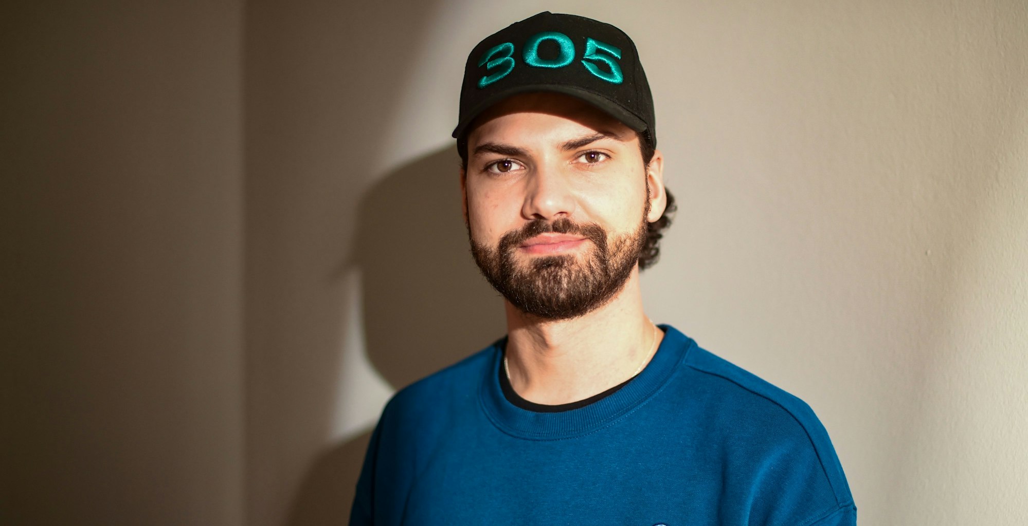 Der Sänger, Schauspieler und Moderator Jimi Blue Ochsenknecht am Rande von Dreharbeiten für ein Musikvideo zu seiner Single «Nicht allein»