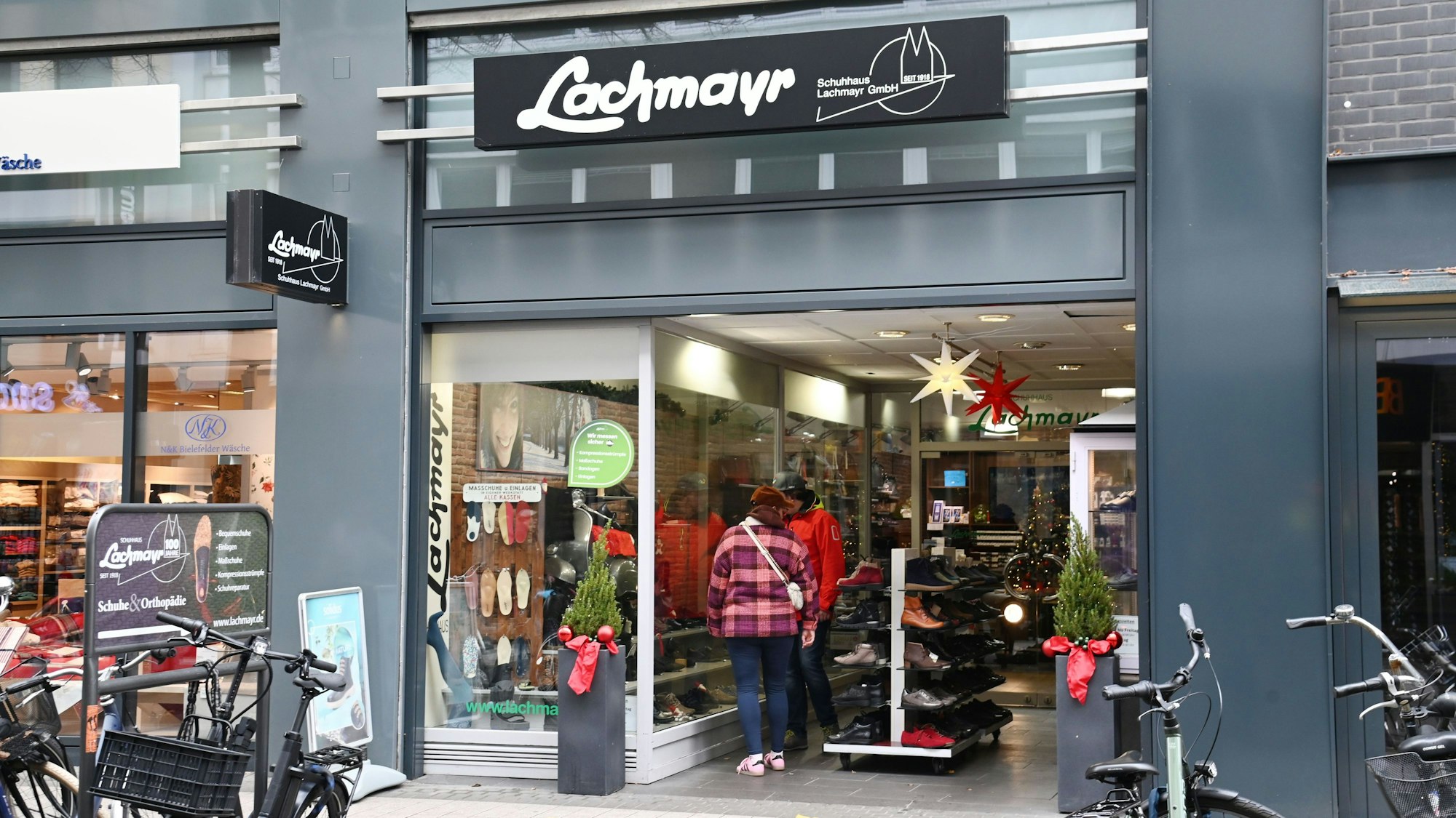 Seit 75 Jahren ist Lachmayr auf der Breite Straße vertreten.