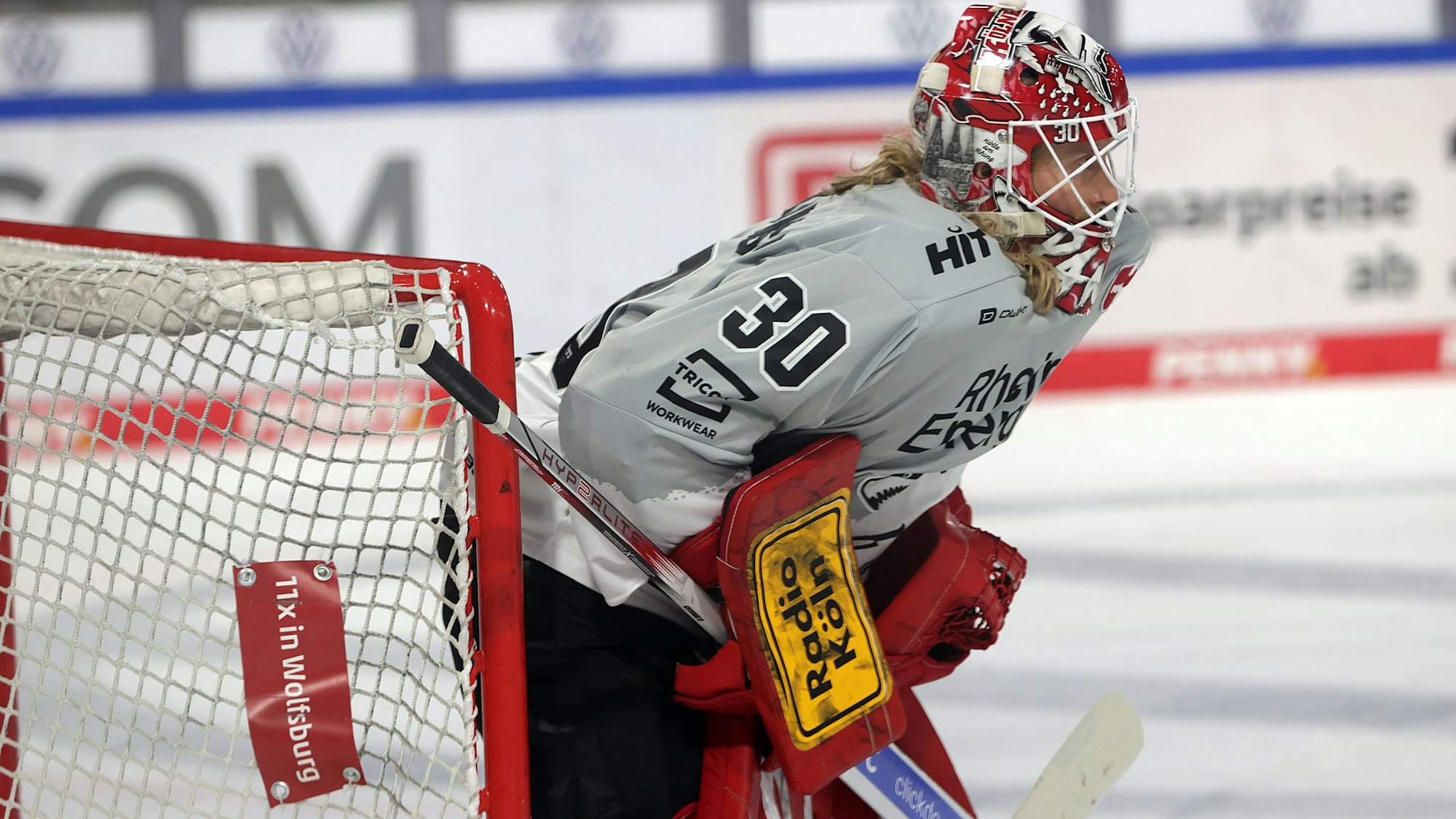 Wird gegen Berlin über sich hinauswachsen müssen: KEC-Torhueter Mirko Pantkowski