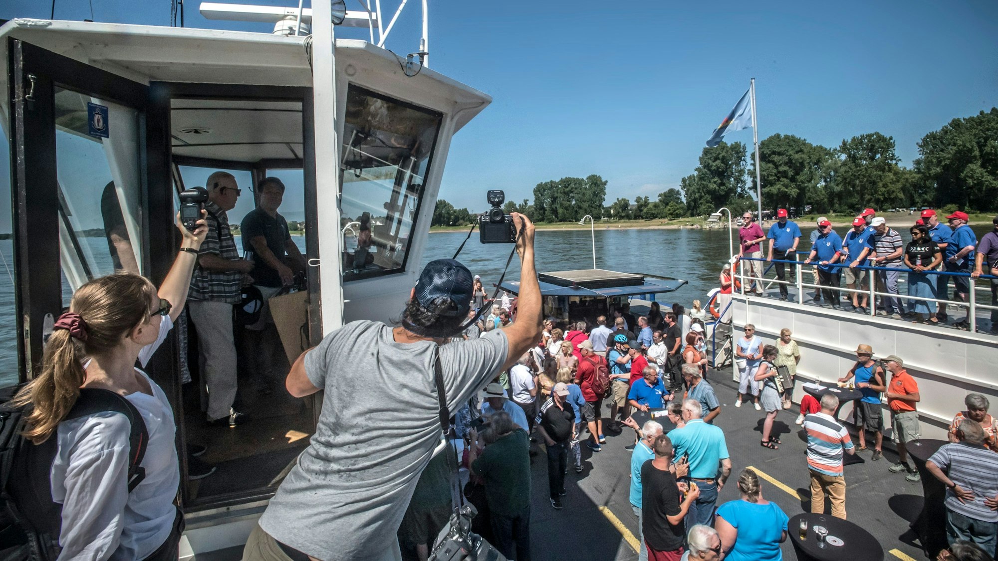 Als Ende Juli die neue Fähre St. Michael in Betrieb ging, war die Freude groß.