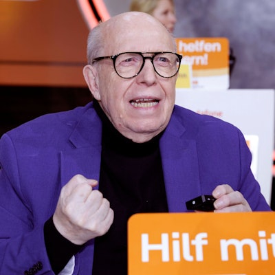 Reiner Calmund beim 29. RTL-Spendenmarathon 2024 im Studio 8 der EMG Studios. Hürth.