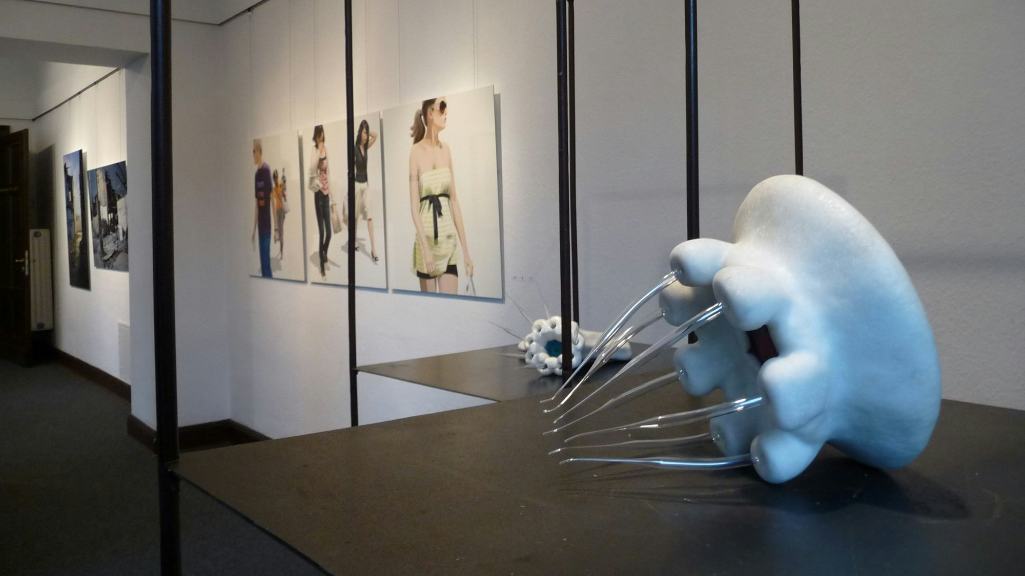 Seit Anfang des Monats ist im Bürgerhaus Am Hammer die „Jurierte Jahresausstellung“ Leichlinger Künstlerinnen und Künstler zu sehen.