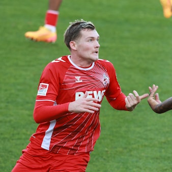 Testspiel im Franz-Kremer-Stadion, 1. FC Köln vs. Alemanmia Aachen,Luca Kilian (1. FC Köln), 26.11.2024, Bild: Herbert Bucco