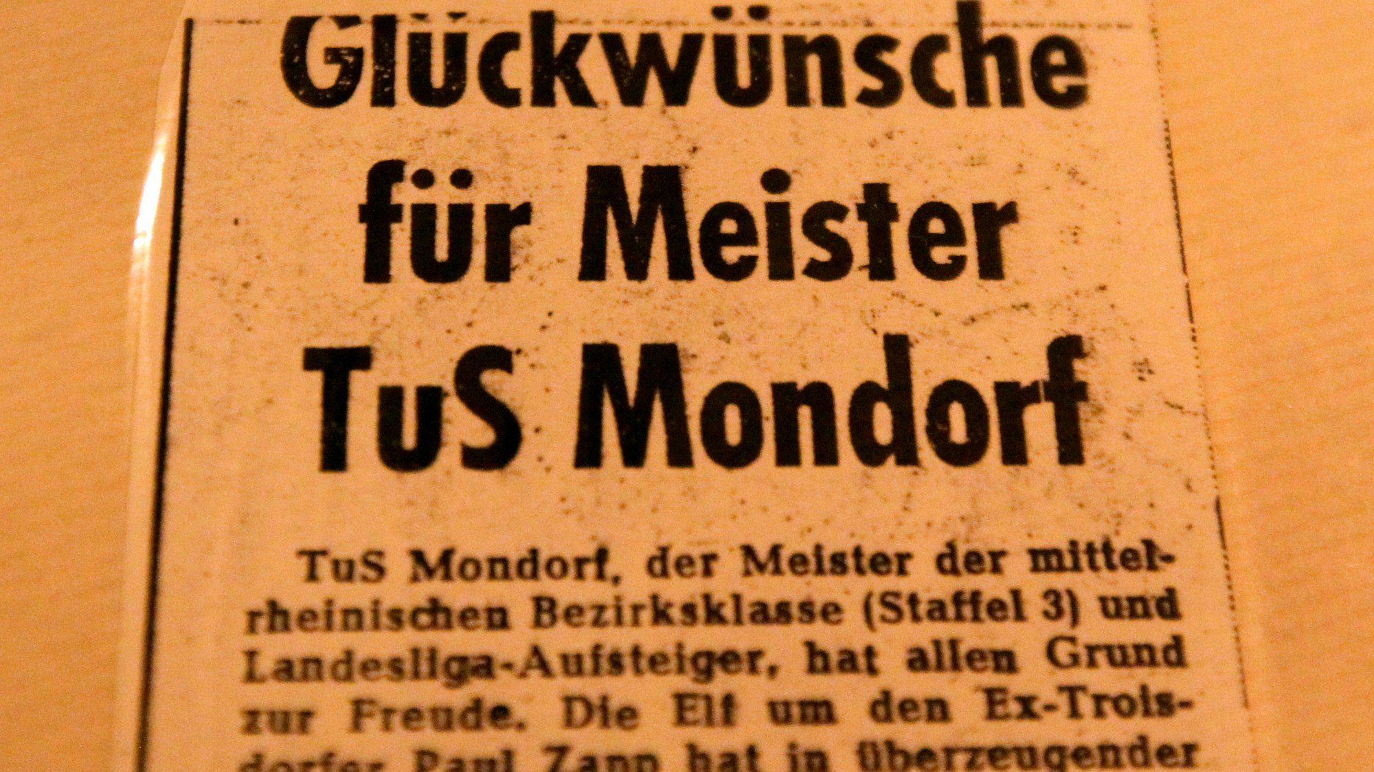 Auch in der Tagespresse wurde groß berichtet.