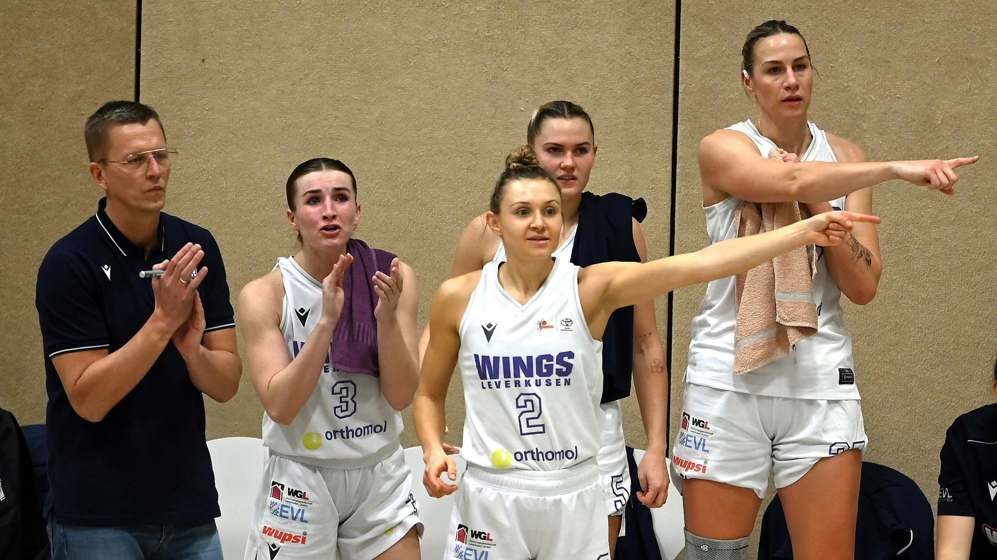 07.12.2024, Basketball-Wings Leverkusen-Freiburg
2: Cassidy Mihalko ()Wings)
Foto: Uli Herhaus