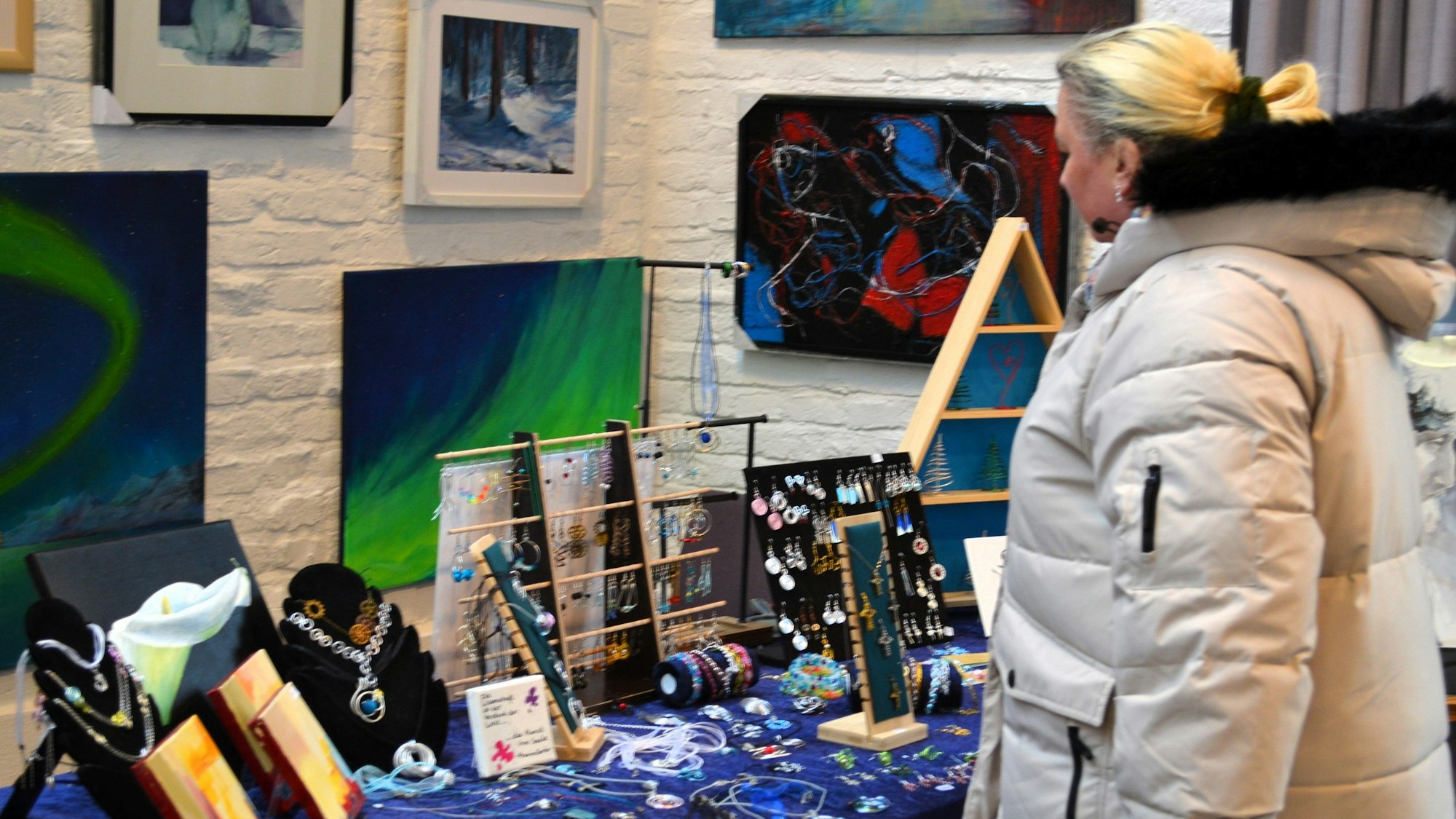 „Kunst und mehr“ fand reges Interesse.