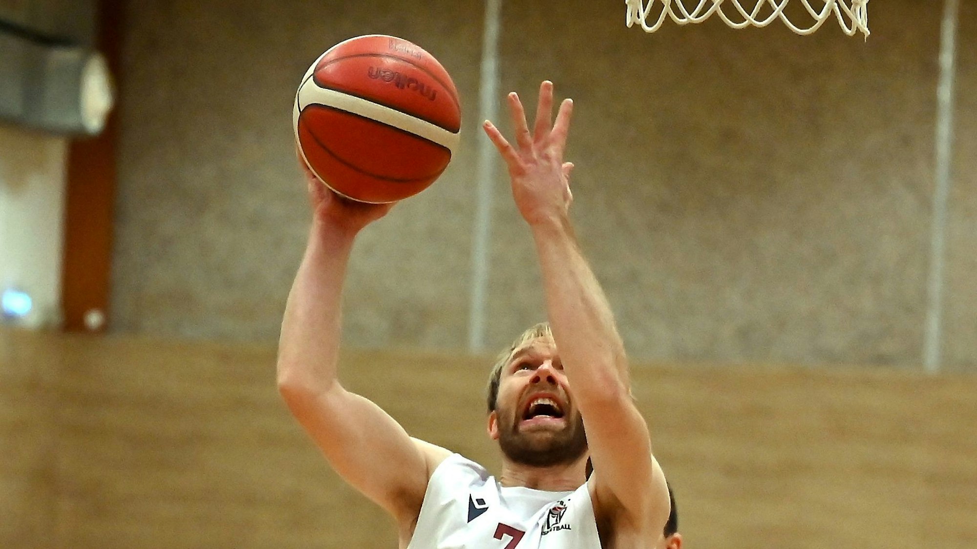 19.11.2022, Basketball-Leichlinger TV-Barmen
links: Kai Behrmann (Leichlingen)
Foto: Uli Herhaus